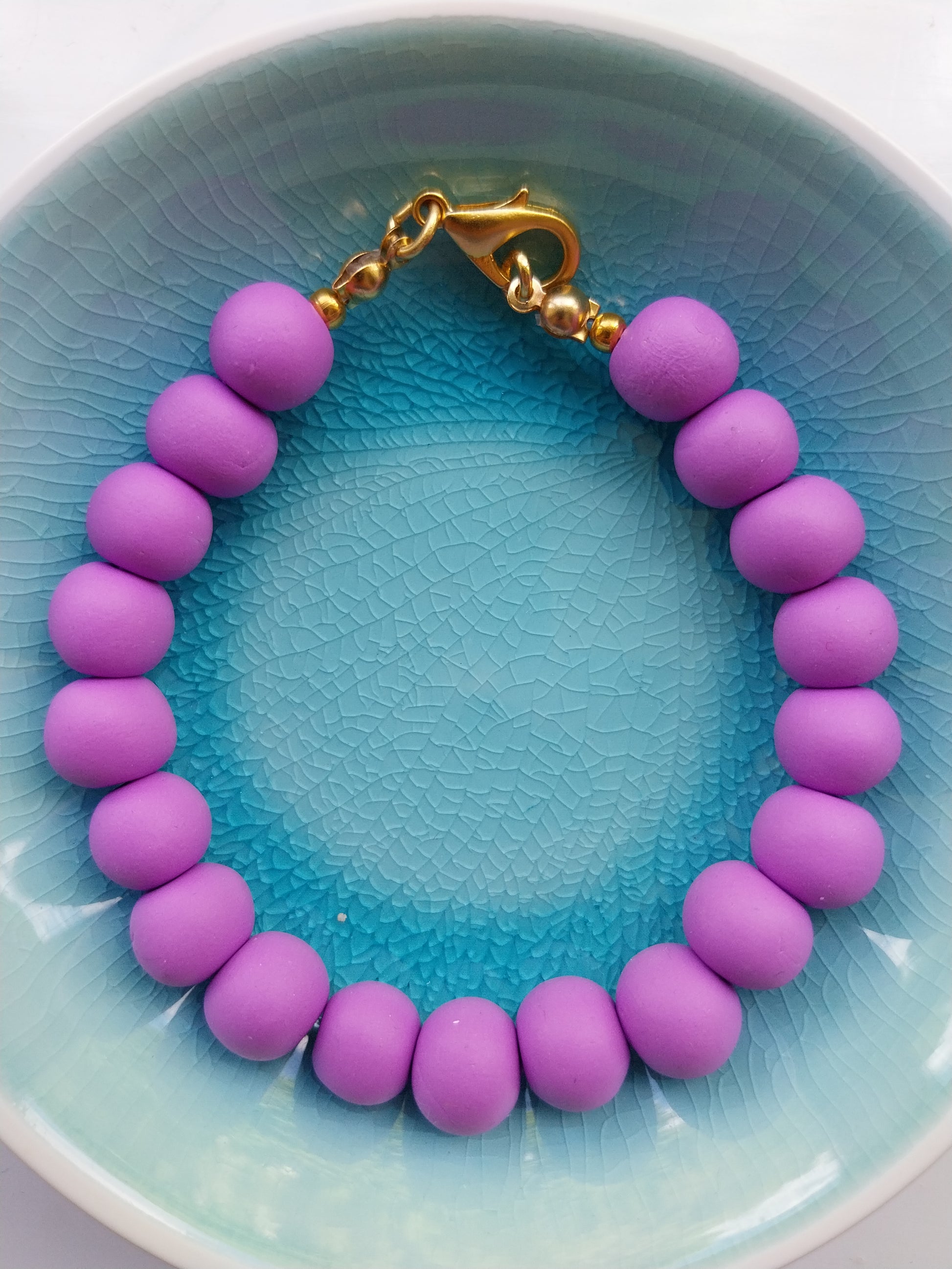 Vibrant Clay Bead Bracelets - design-eye-gallery