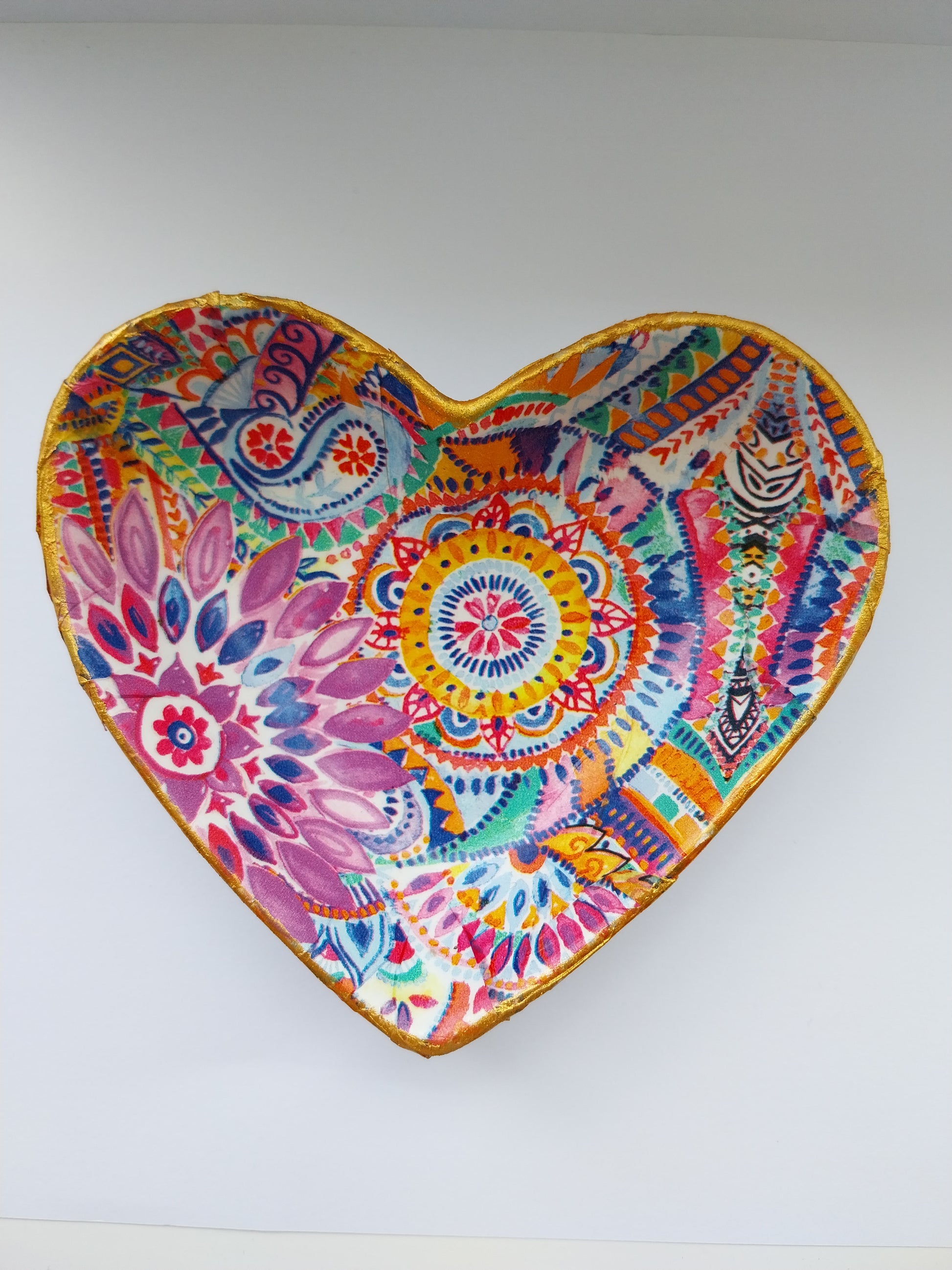 Arty Heart Shaped Trinket Dish - design-eye-gallery