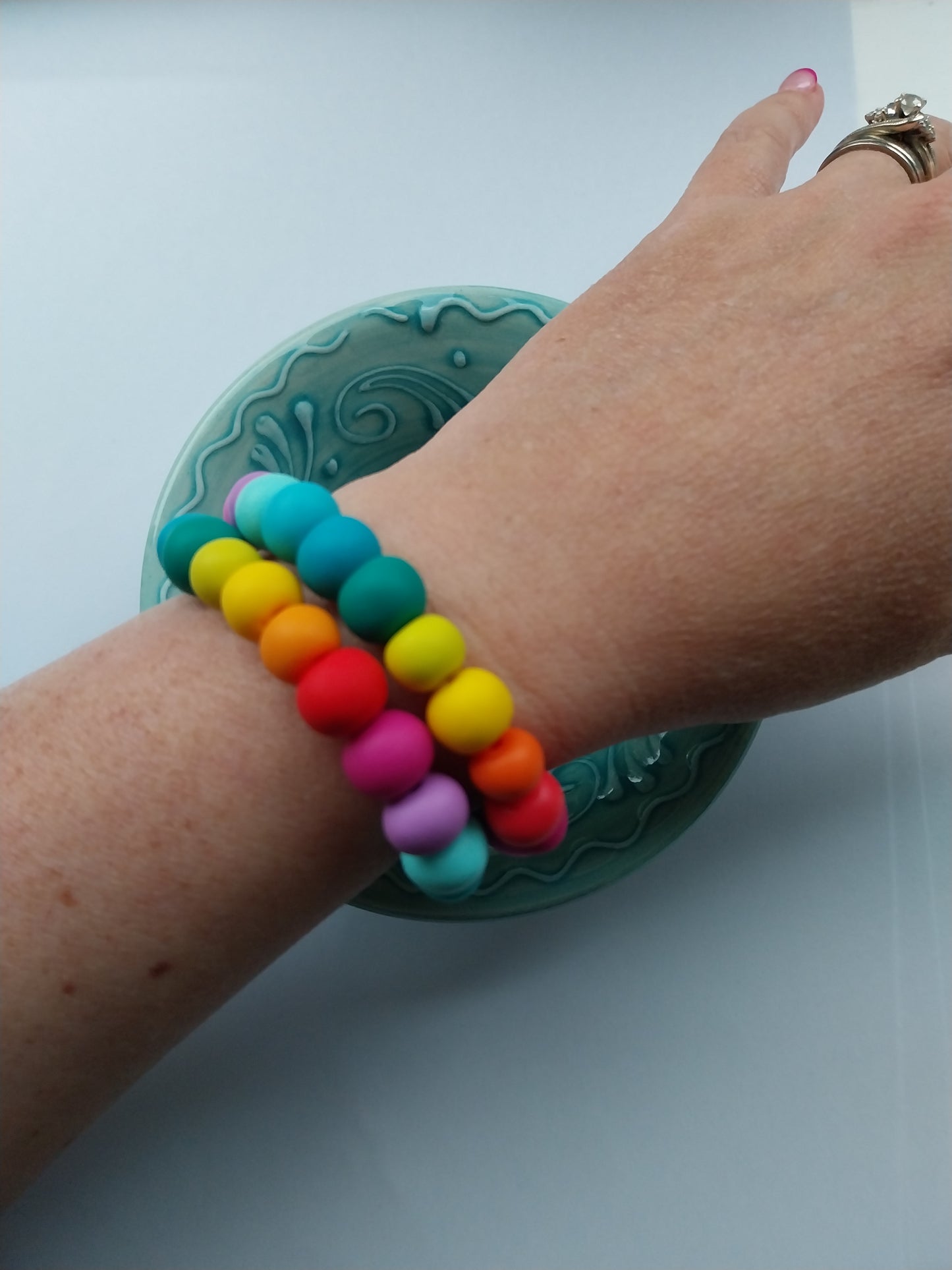 Kaleidoscope Clay Bracelet - design-eye-gallery