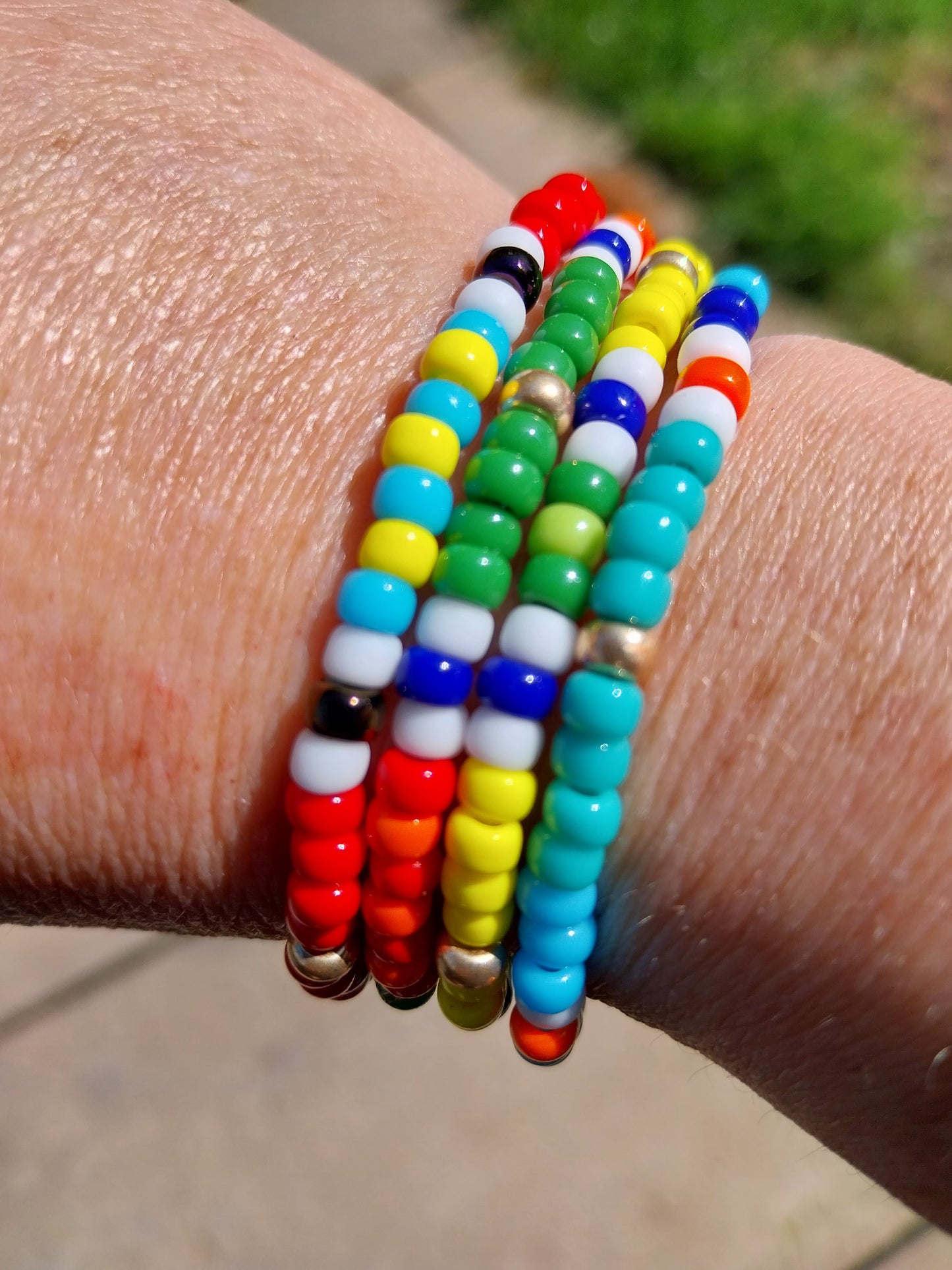 Colour Bracelets Set of 4