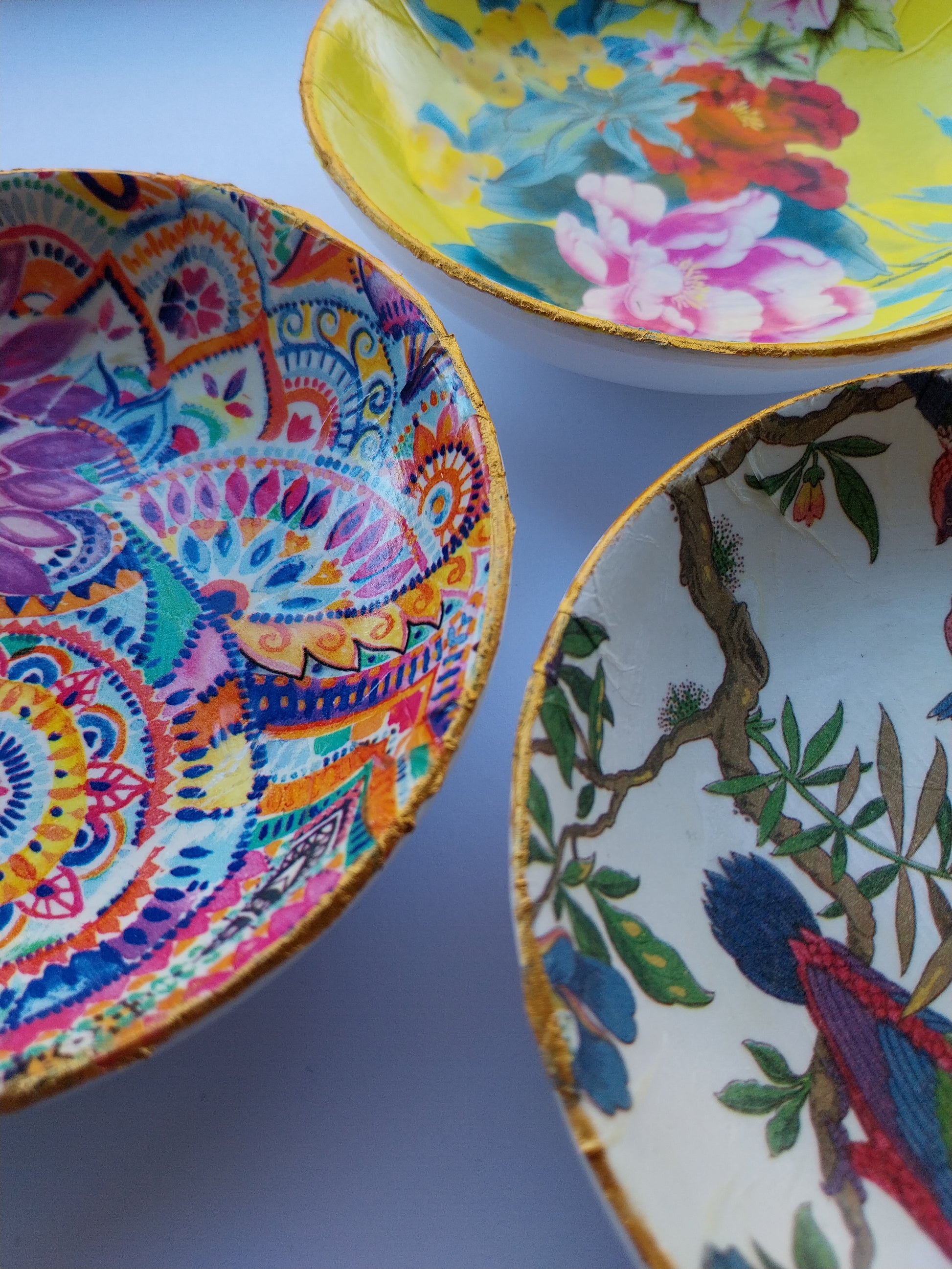 Mandala Pink & Gold Trinket Dish - design-eye-gallery