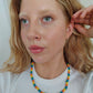 Multi-Coloured Clay Bead Necklace