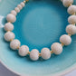 Mother of Pearl Clay Bead Bracelet
