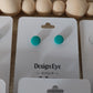 Colour Disc Clay Earrings
