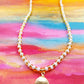 Oyster Pearl Charm Necklace