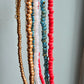 Red Matte Glass Bead Choker | Layering Necklace