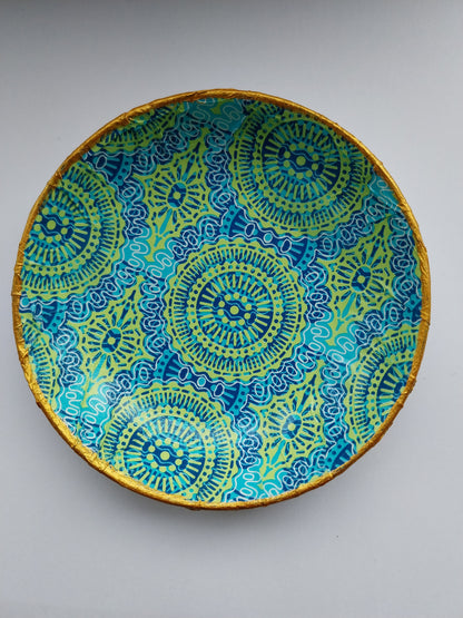 Mandala Pink & Gold Trinket Dish - design-eye-gallery